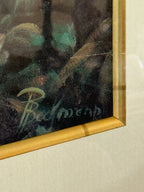 Mission Garden, Signed by Pete Beckmann, Acrylic on Canvas, Framed