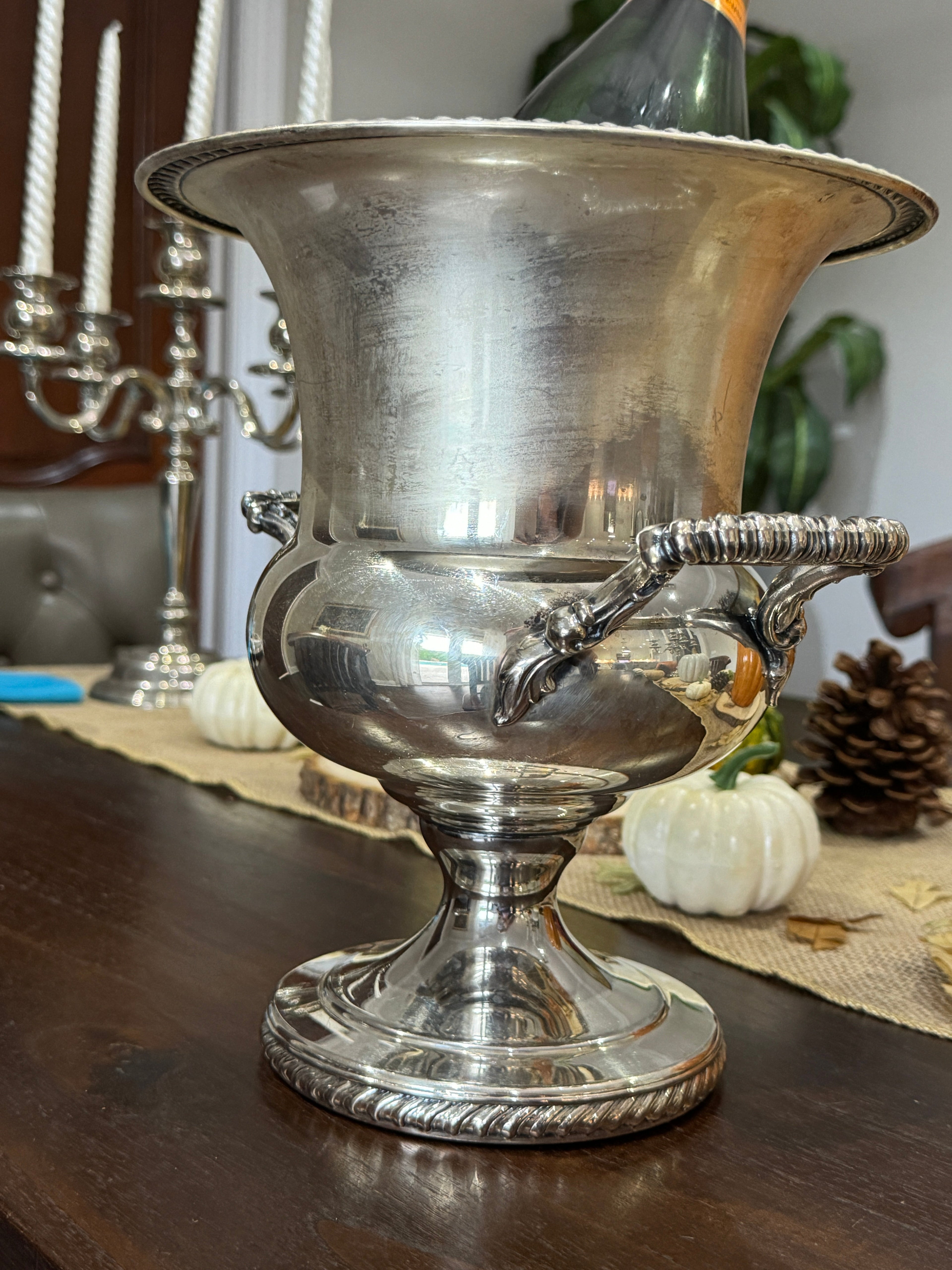 Vintage Silverplated Champagne Chiller by WM Rogers