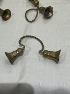 Vintage Pewter Tassel Napkin Rings - Set of 10