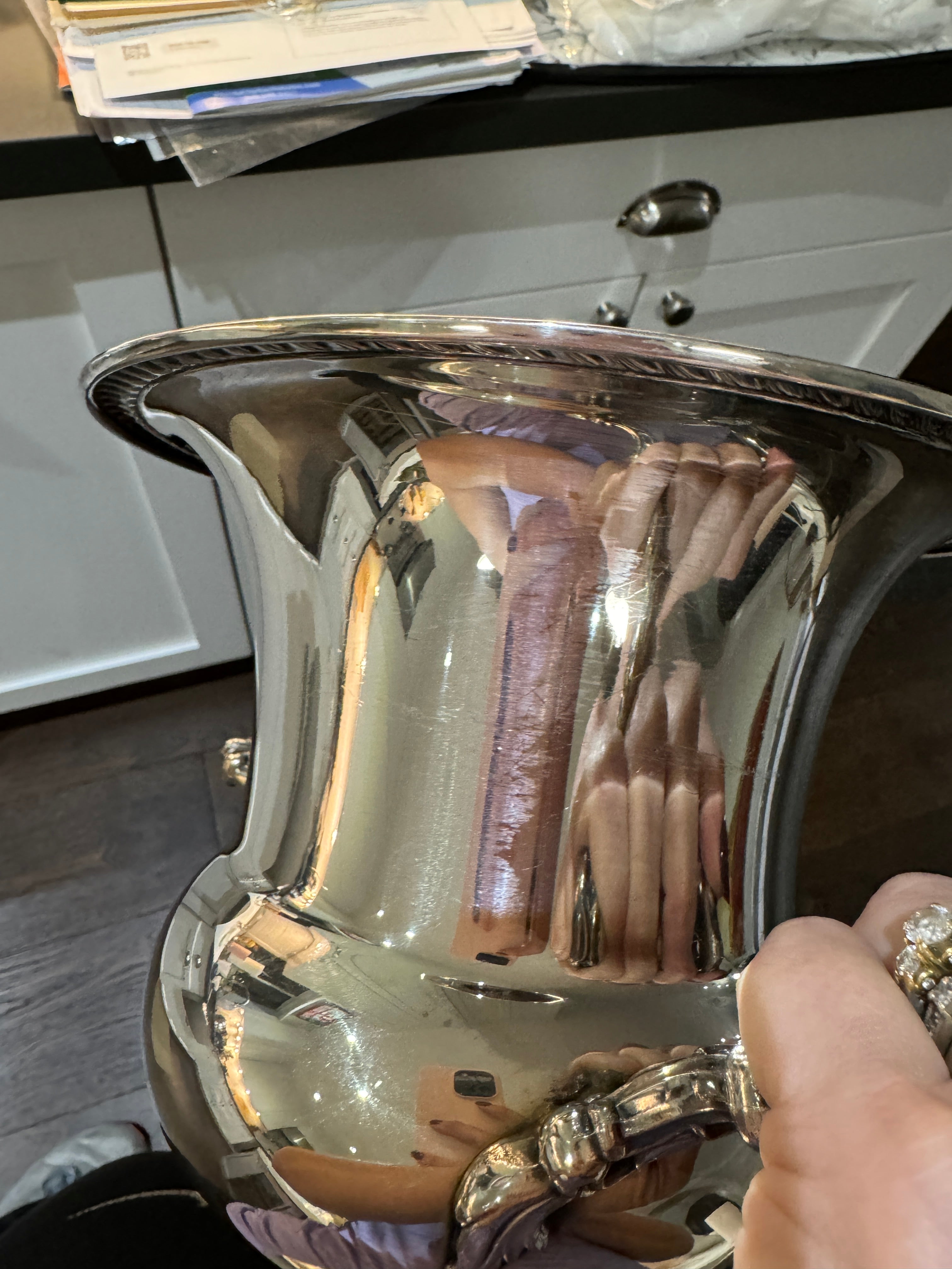 Vintage Silverplated Champagne Chiller by WM Rogers