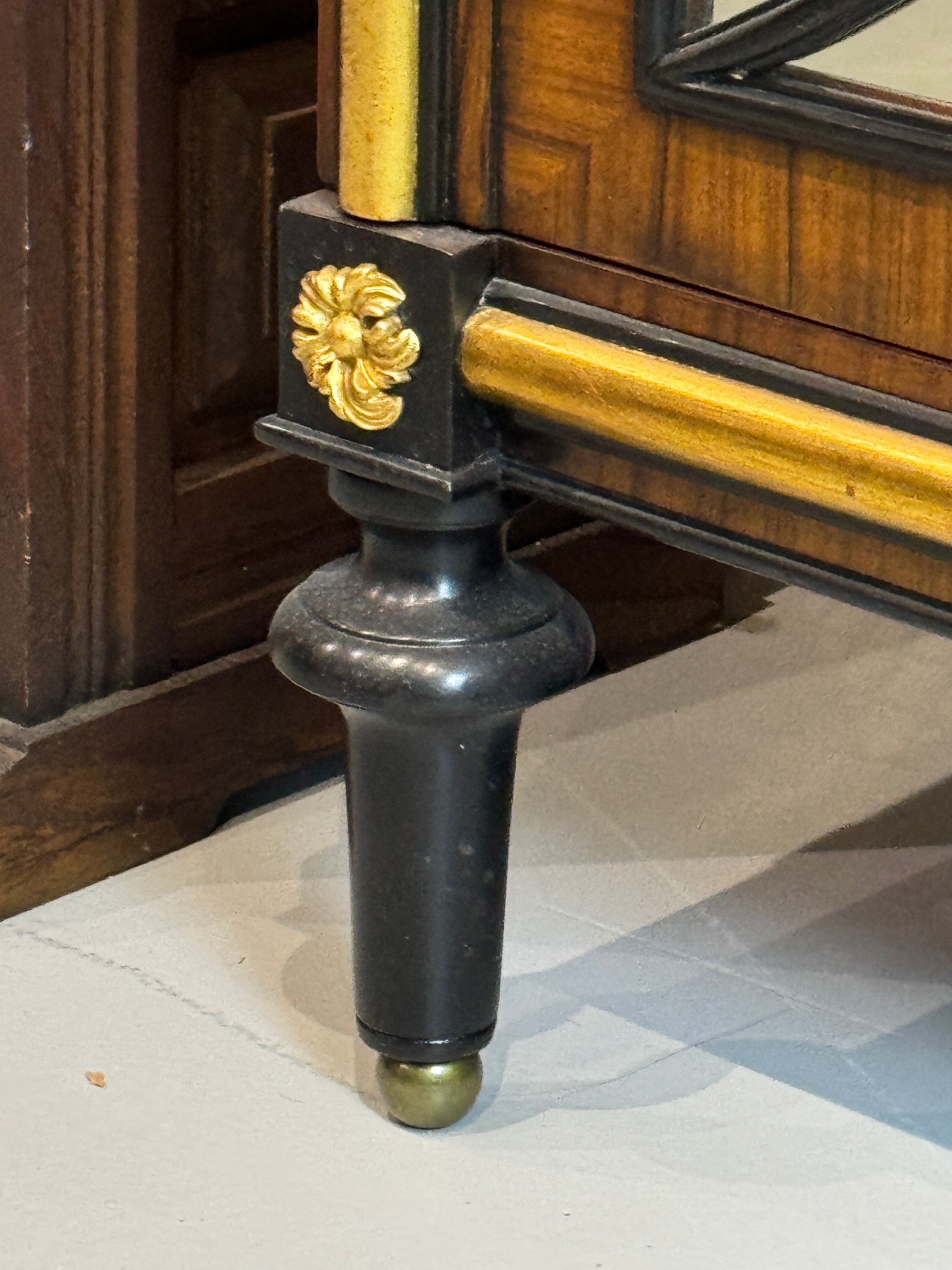 Contemporary Mirrored Regency Cabinet by Modern History