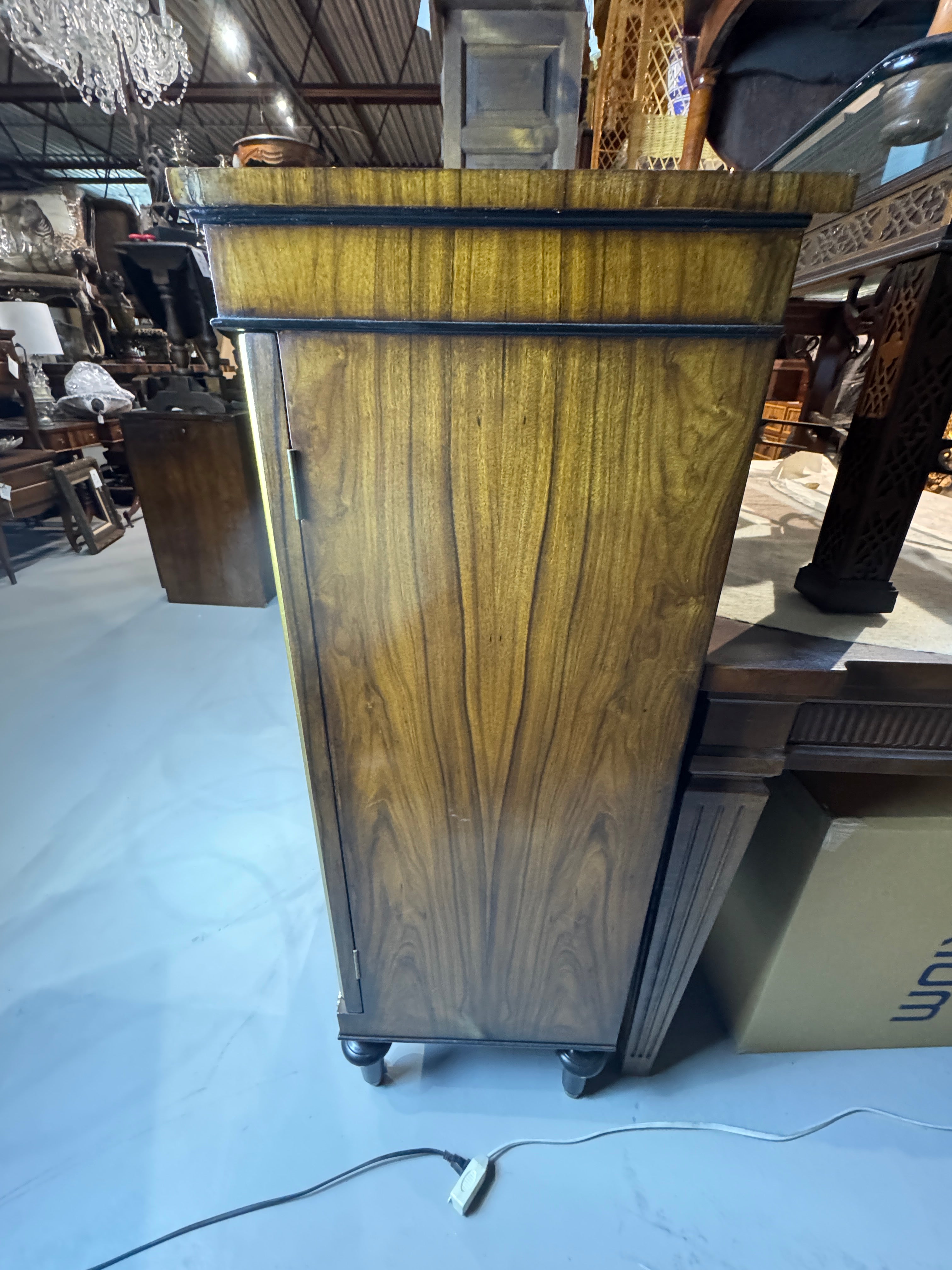 Contemporary Mirrored Regency Cabinet by Modern History