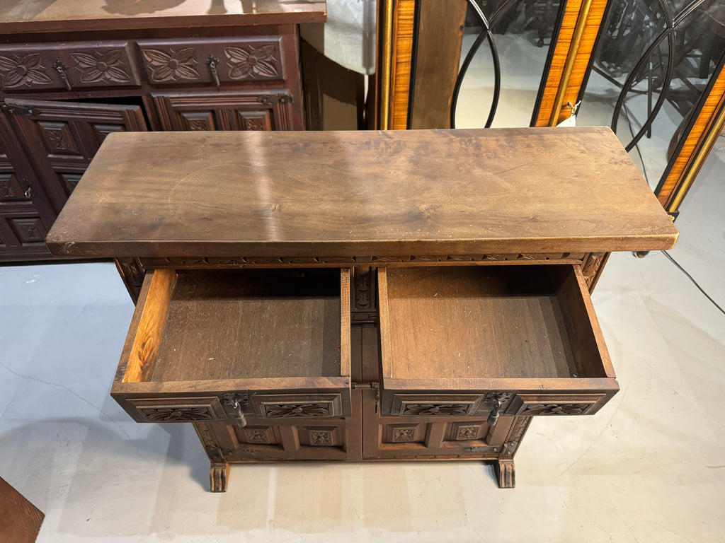 Antique Spanish Cedar Cabinet