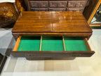 Vintage 1970s Campaign Style Server Bar Cabinet by Dixie Furniture