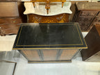 Drexel Et Cetera Collection Black Lacquer Chinoiserie Buffet Server with Flip Top