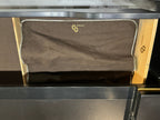 Drexel Et Cetera Collection Black Lacquer Chinoiserie Buffet Server with Flip Top
