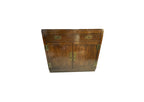 Vintage 1970s Campaign Style Server Bar Cabinet by Dixie Furniture