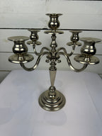 Vintage Silverplated 5 Candle Candelabra