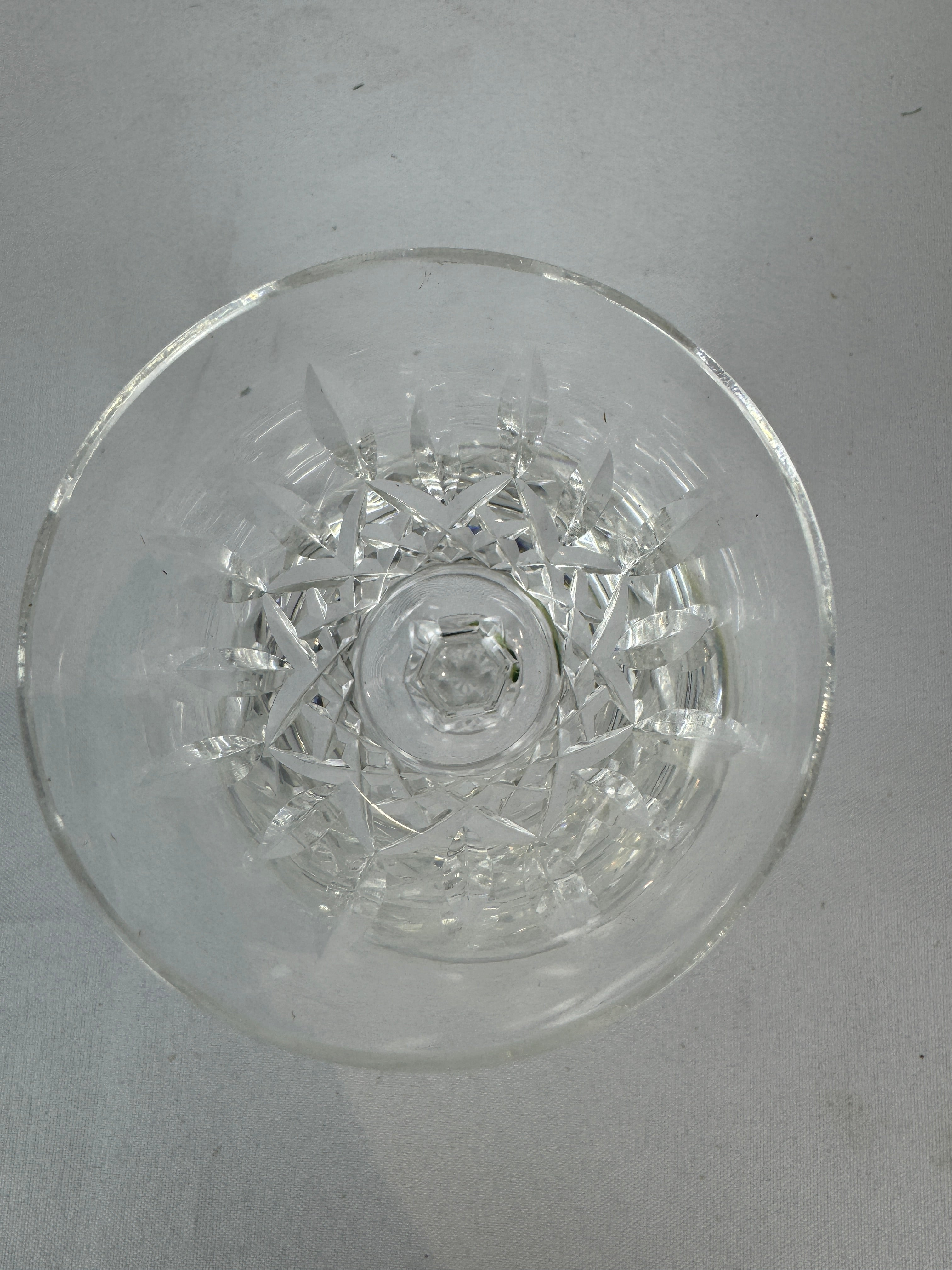 Vintage Waterford Crystal Claret Collection Wine Glasses - Set of 6