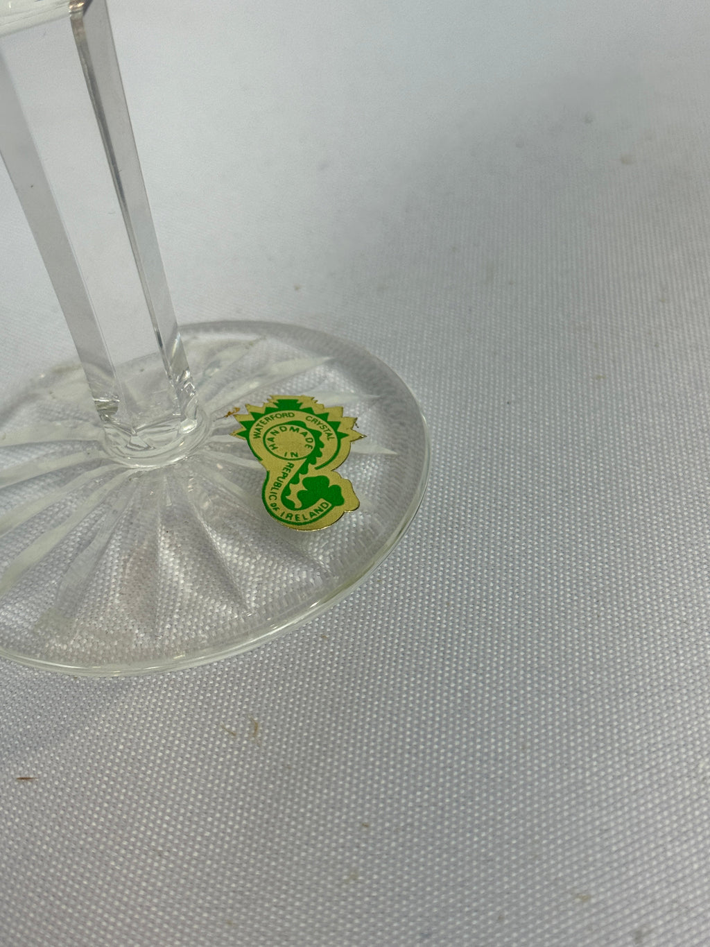 Vintage Waterford Crystal Claret Collection Wine Glasses - Set of 6