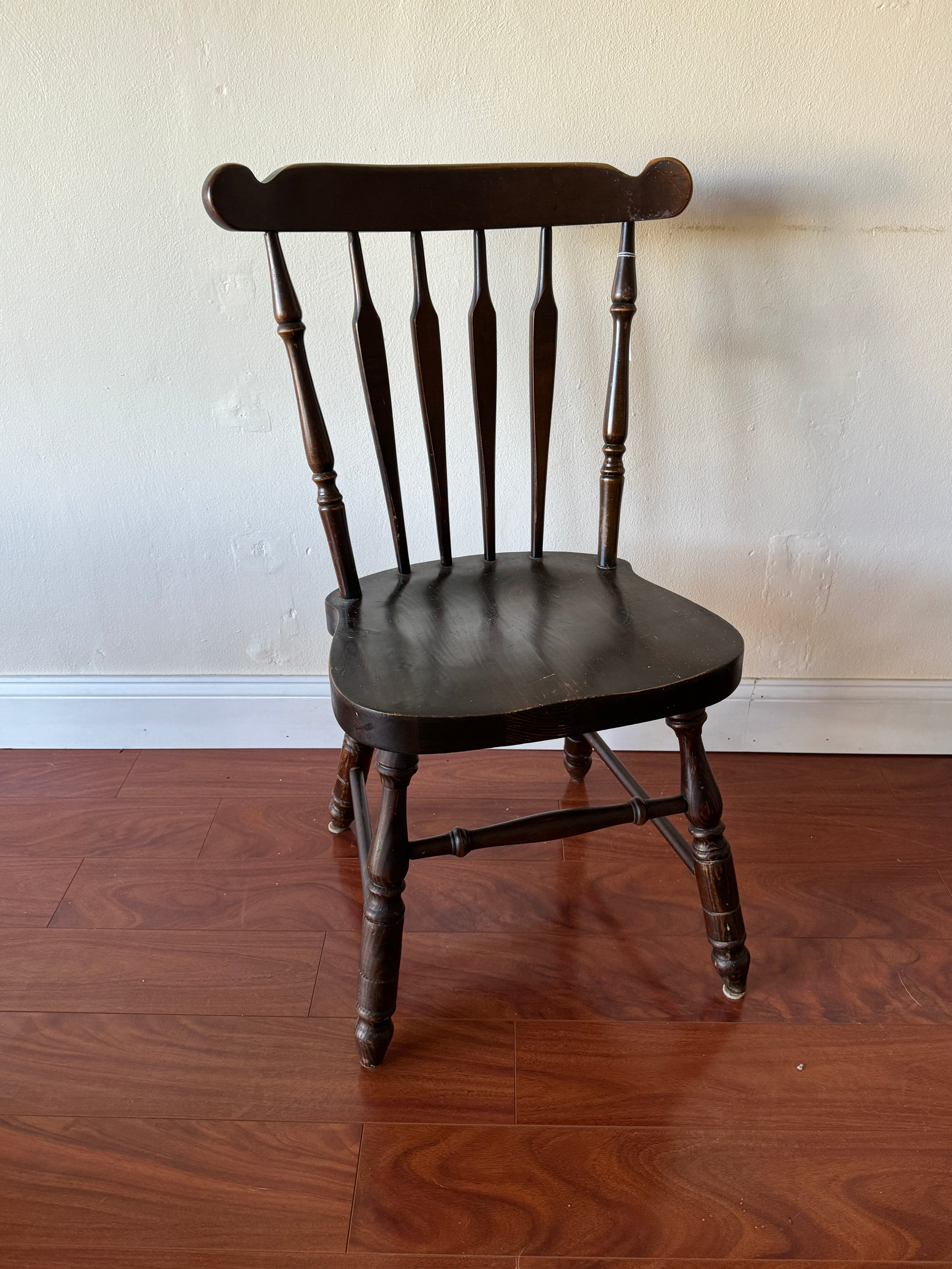 Virginia House Solid Oak Colonial Early American Dining Side Chair 2212 274