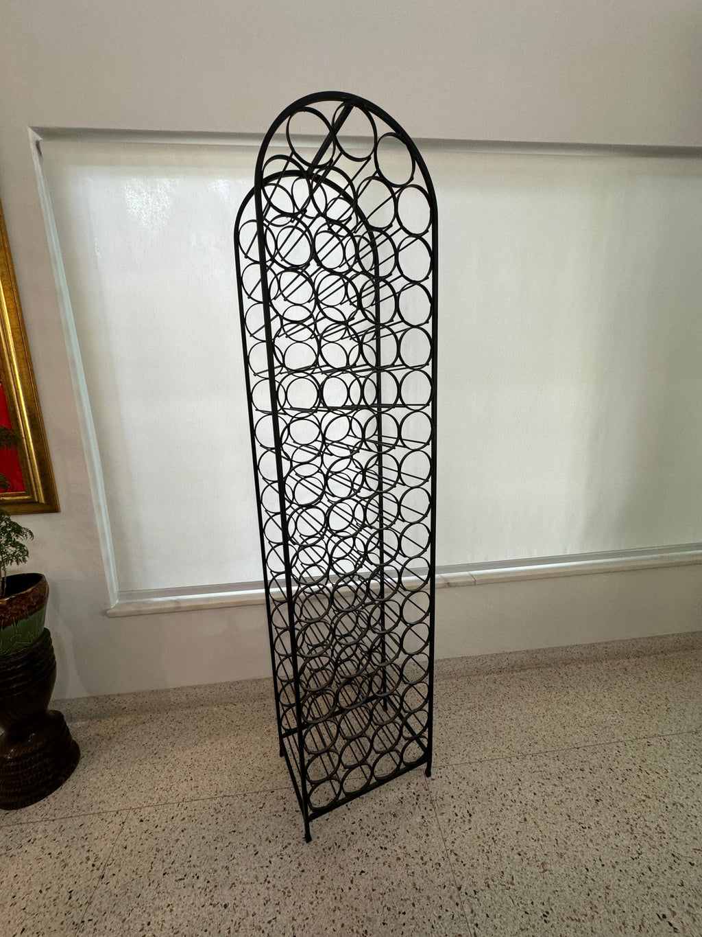1970 Arthur Umanoff Wine Rack Retro Mid-Century - 67 Bottles