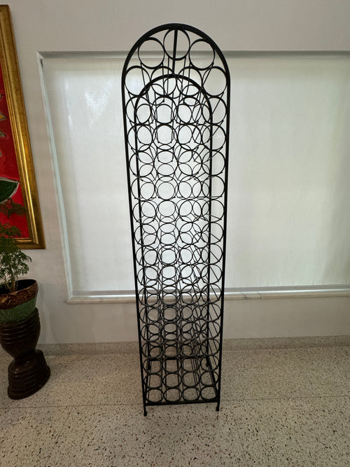 1970 Arthur Umanoff Wine Rack Retro Mid-Century - 67 Bottles