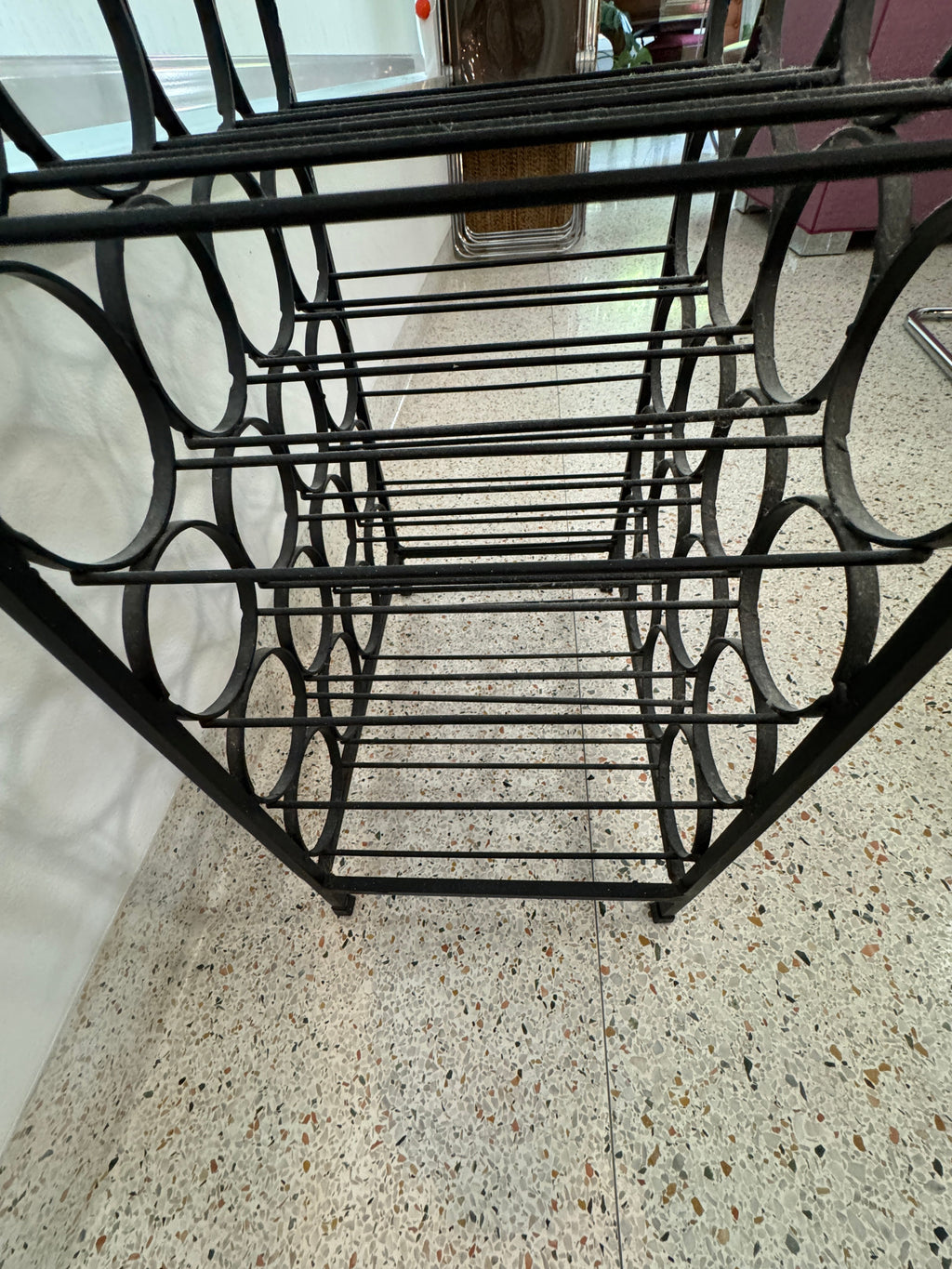 1970 Arthur Umanoff Wine Rack Retro Mid-Century - 67 Bottles