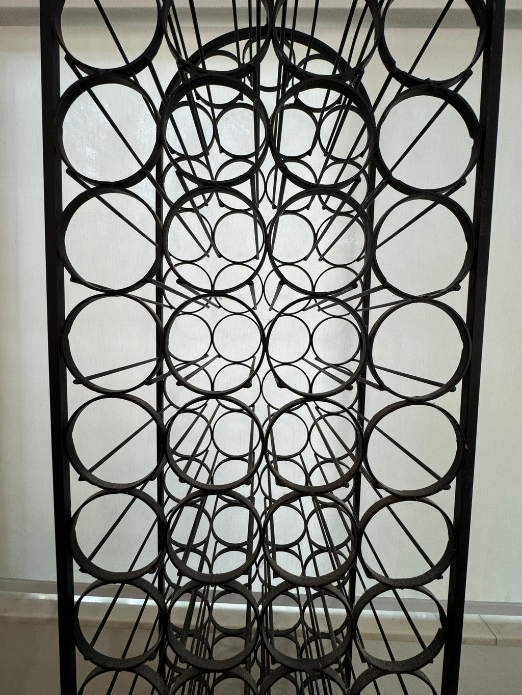 1970 Arthur Umanoff Wine Rack Retro Mid-Century - 67 Bottles