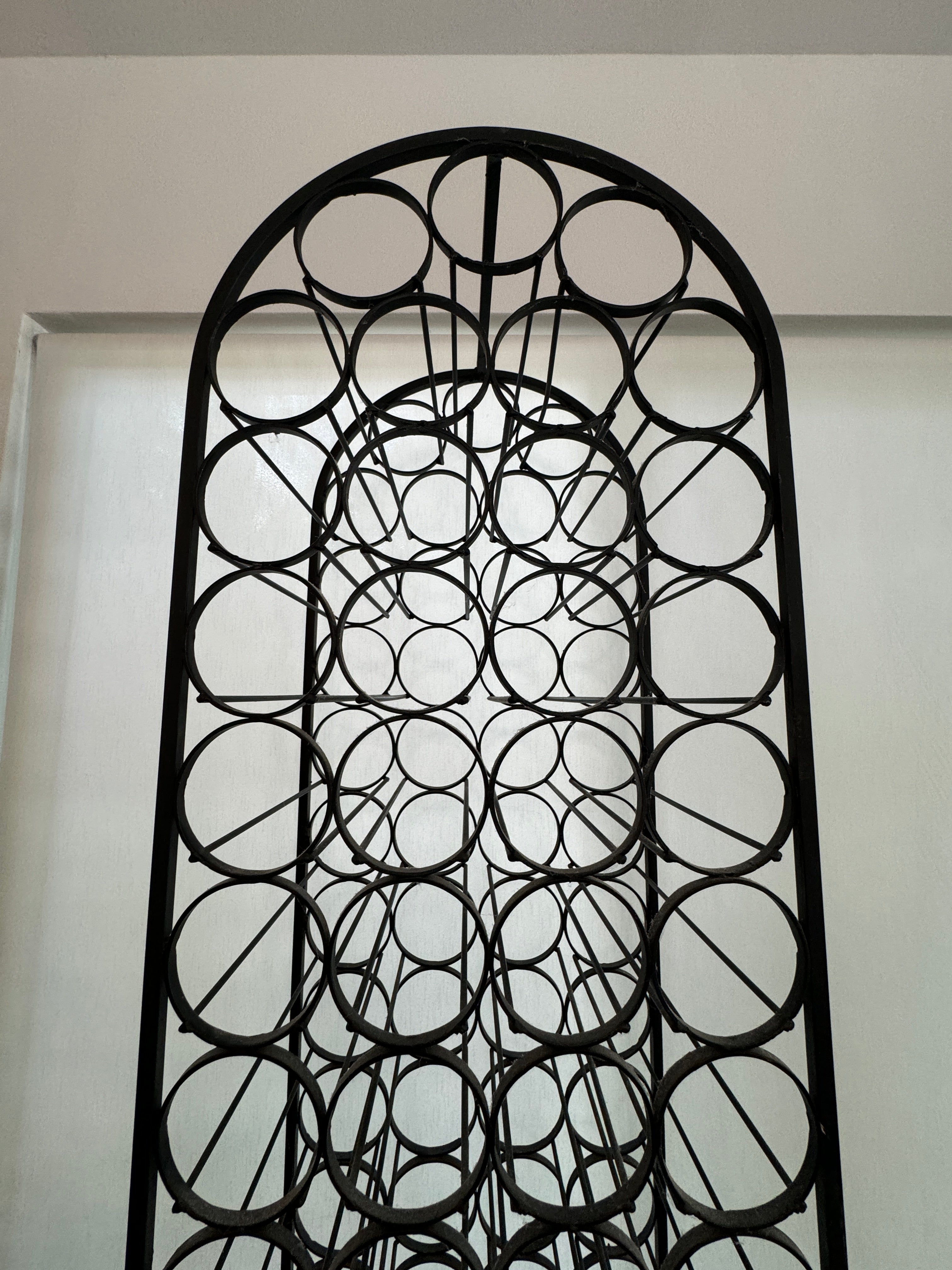 1970 Arthur Umanoff Wine Rack Retro Mid-Century - 67 Bottles