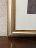 Nude Woman Silhouette - Original Art - Set of 2, Matted and Framed