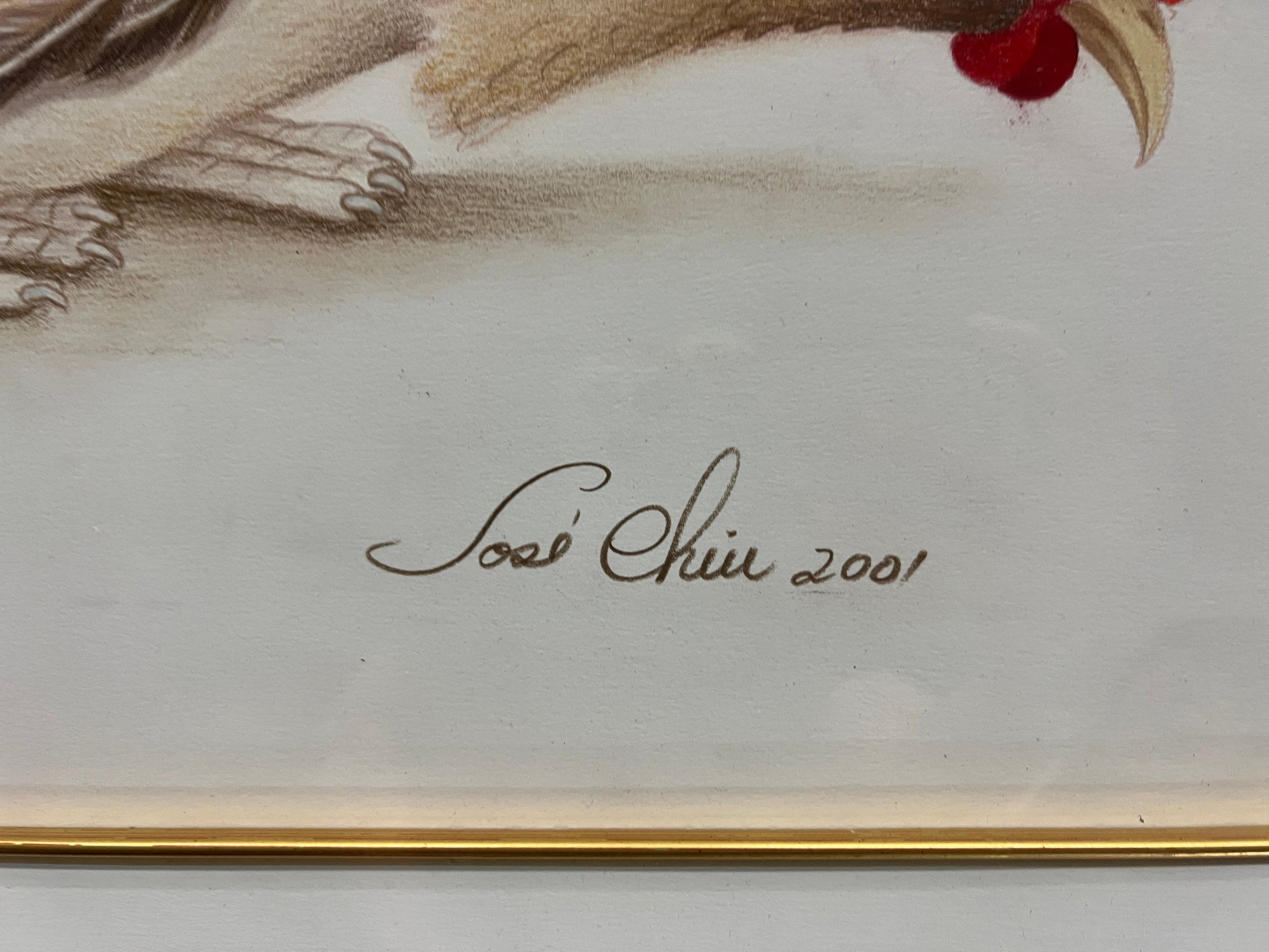 Roosters / Gallos by Jose Chiu - Original Art, Signed by Artist