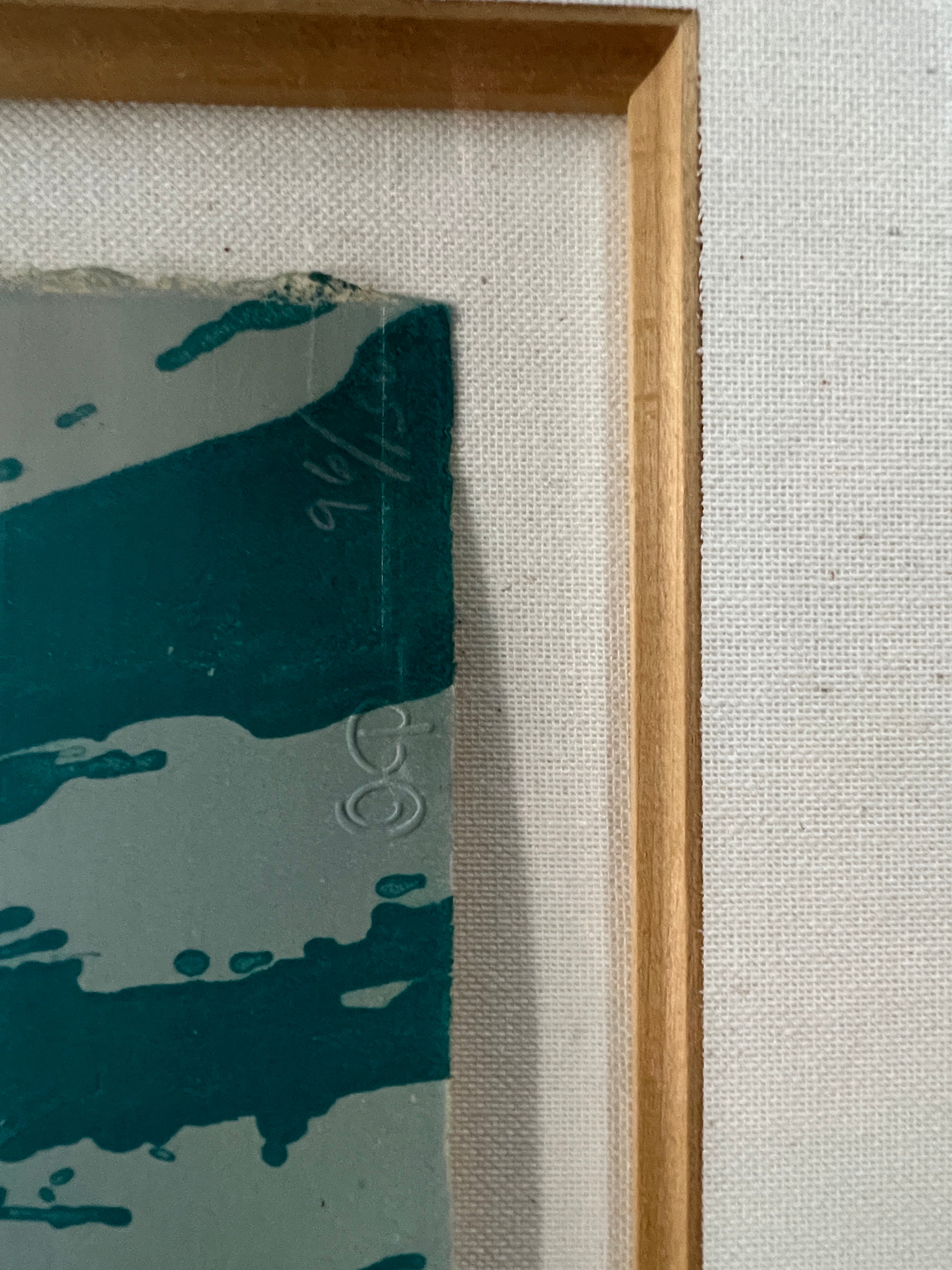 Born of Water by R.C. Gorman, 1980 Signed Original Stone Lithograph