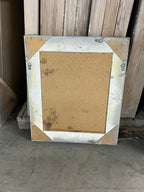 Ornate Silver Mirror - Medium Sized, Can be customized, Hangs horizontally or vertically