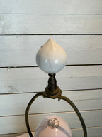 Green & Gold Ginger Jar Ceramic Lamp - Set of Two