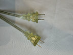 Crackled Glass Desk or Table Lamps Shade Included - Set of Two