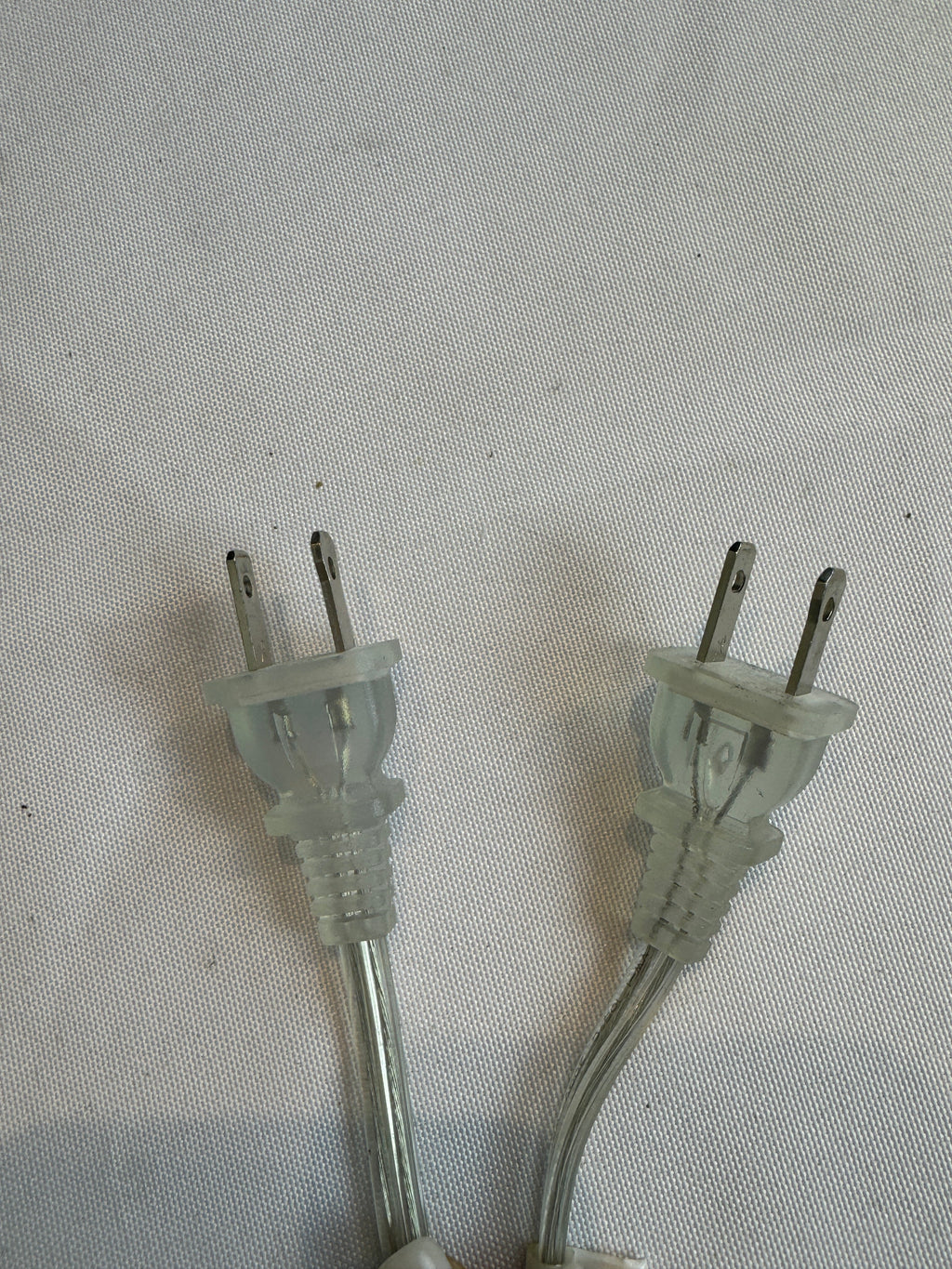 Glass Diamond Shaped Lamps with Shades - Set of Two