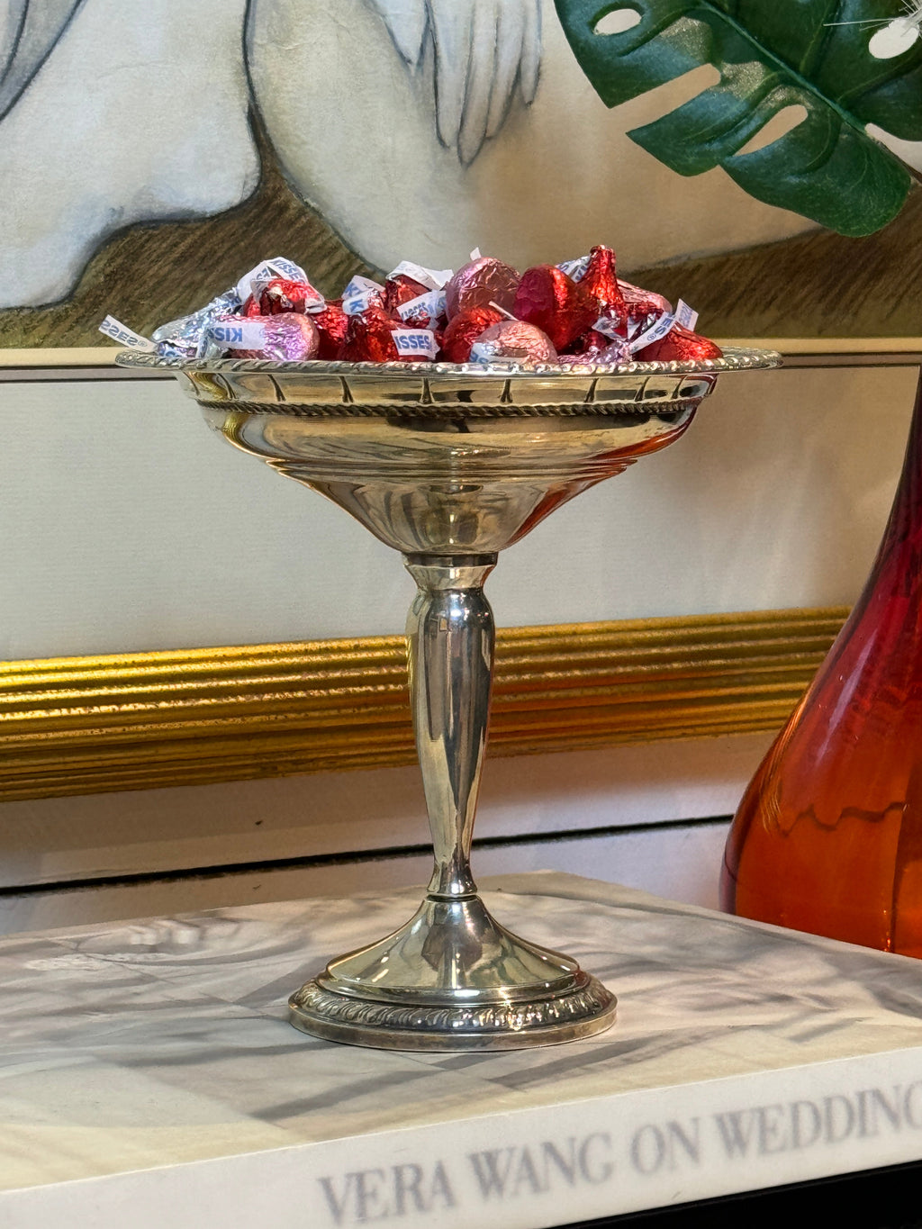 Columbia Weighted Sterling Silver Pedestal Compote Candy Dish