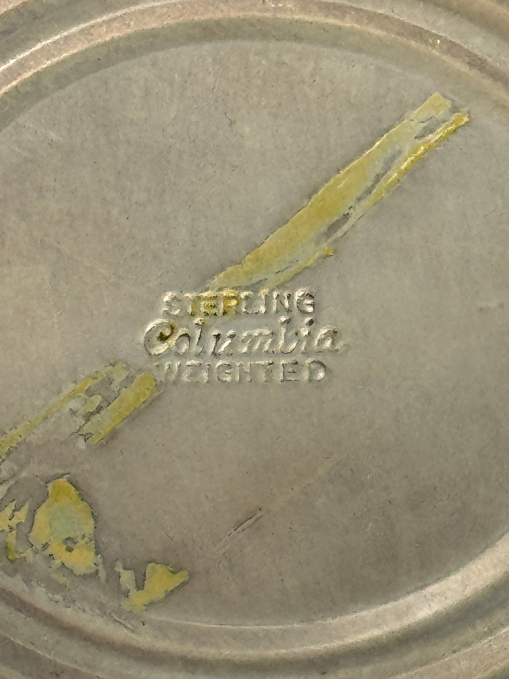 Columbia Weighted Sterling Silver Pedestal Compote Candy Dish