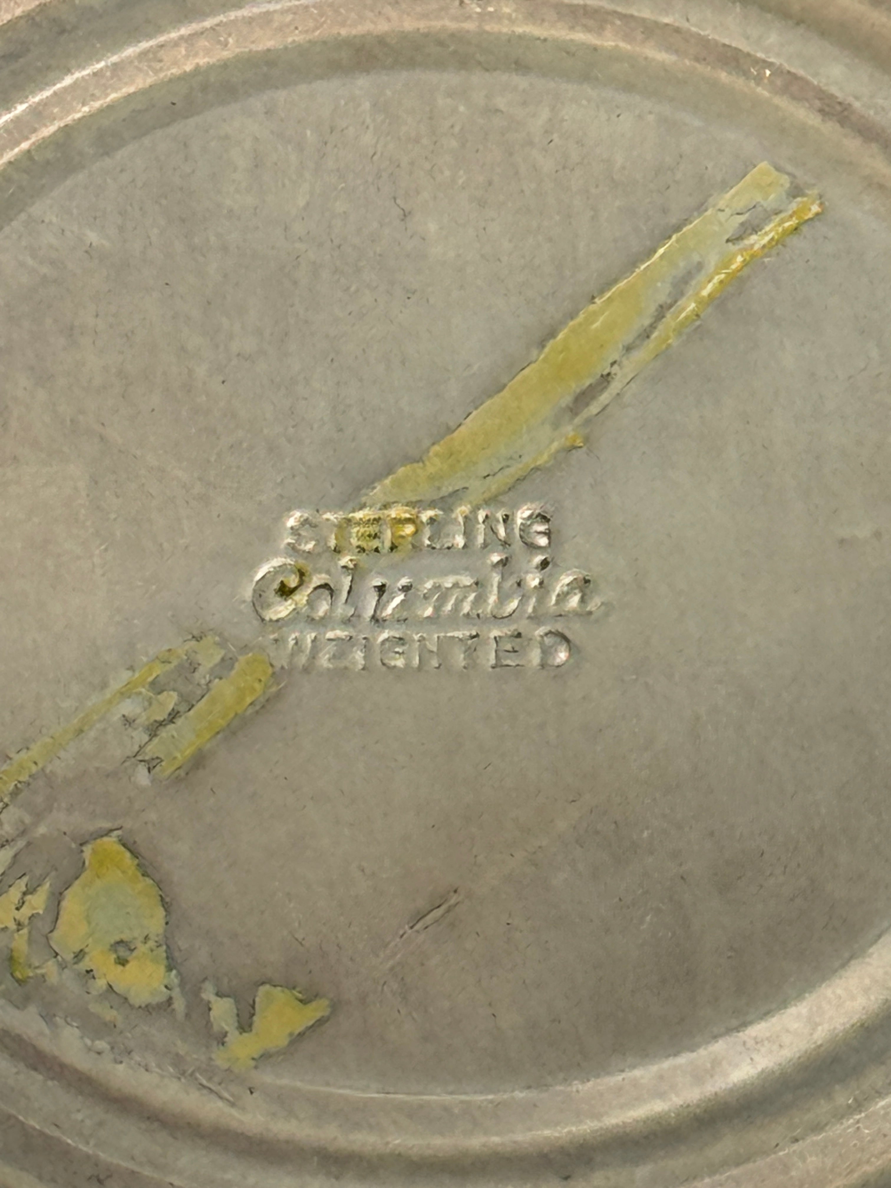 Columbia Weighted Sterling Silver Pedestal Compote Candy Dish