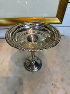 Columbia Weighted Sterling Silver Pedestal Compote Candy Dish