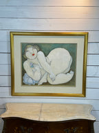 Portrait of a Robust Woman - Original Pastel Art