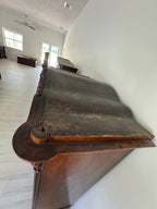 19th Century French Provincial Showcase China and Display Cabinet