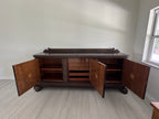 Victorian Carved Walnut Clawfoot Buffet Sideboard Credenza - Zipfel Furniture