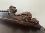 Victorian Carved Walnut Clawfoot Buffet Sideboard Credenza - Zipfel Furniture
