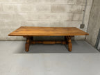 Vintage 1960s Rustic Coffee Table