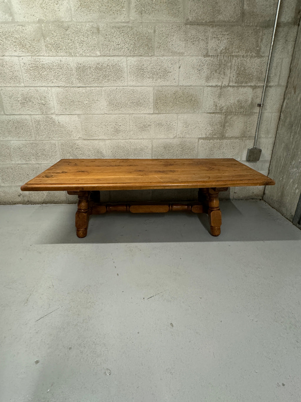 Vintage 1960s Rustic Coffee Table