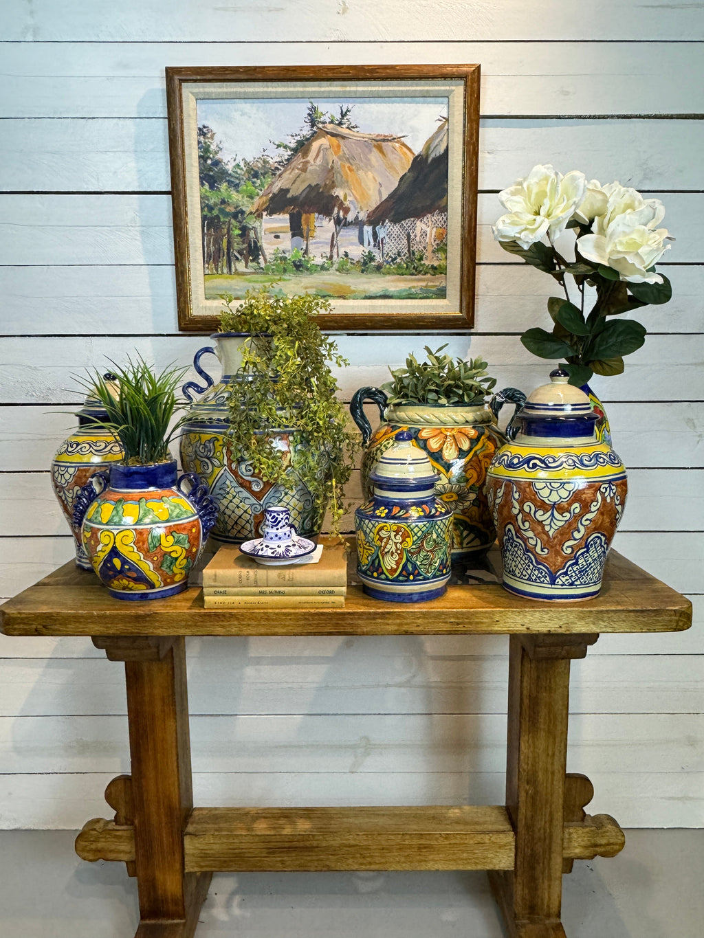 Vintage Rustic Console, Sideboard or Garden Table