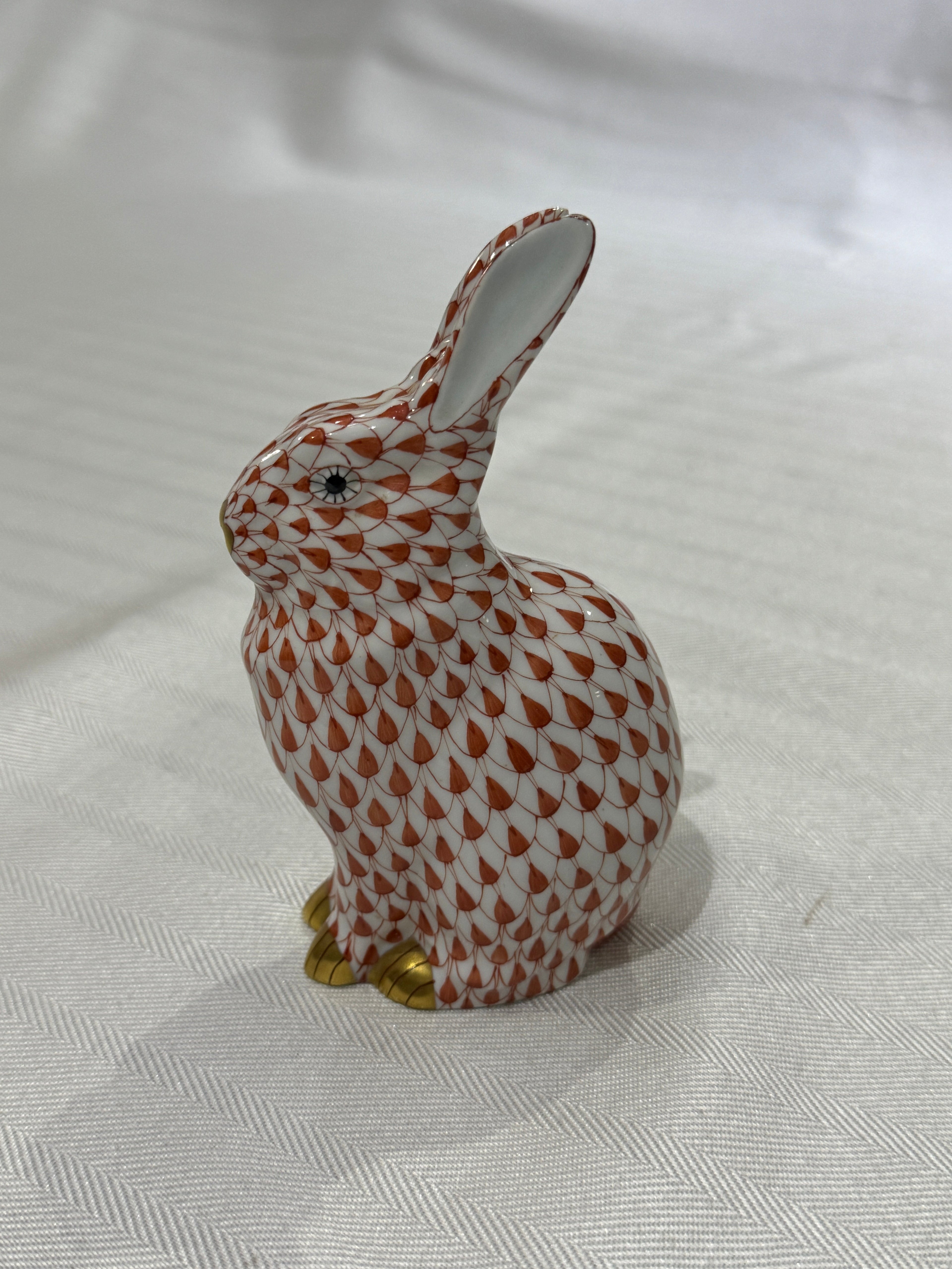 Vintage Herend Bunny Rabbit Hand Painted #3