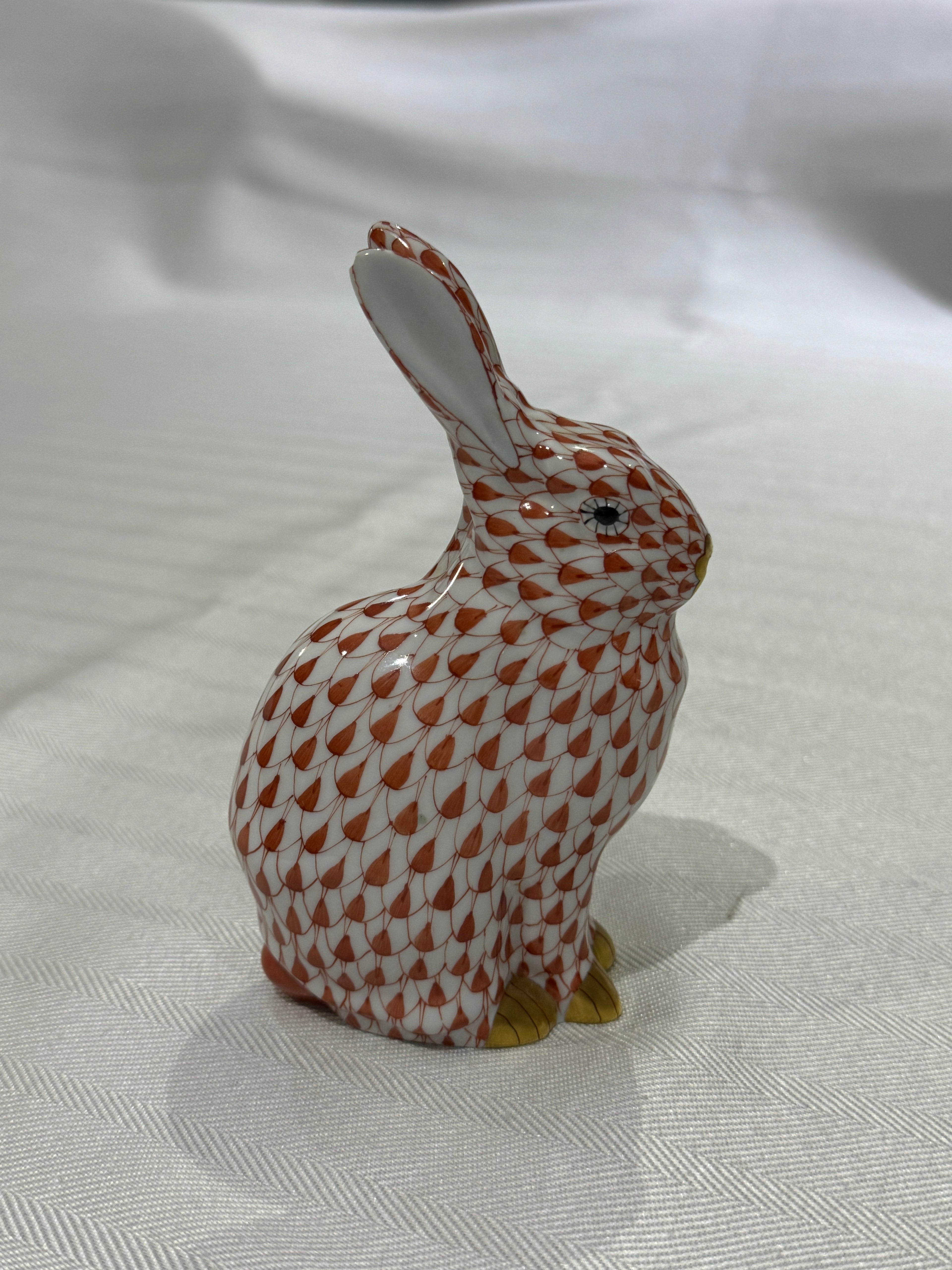 Vintage Herend Bunny Rabbit Hand Painted #3