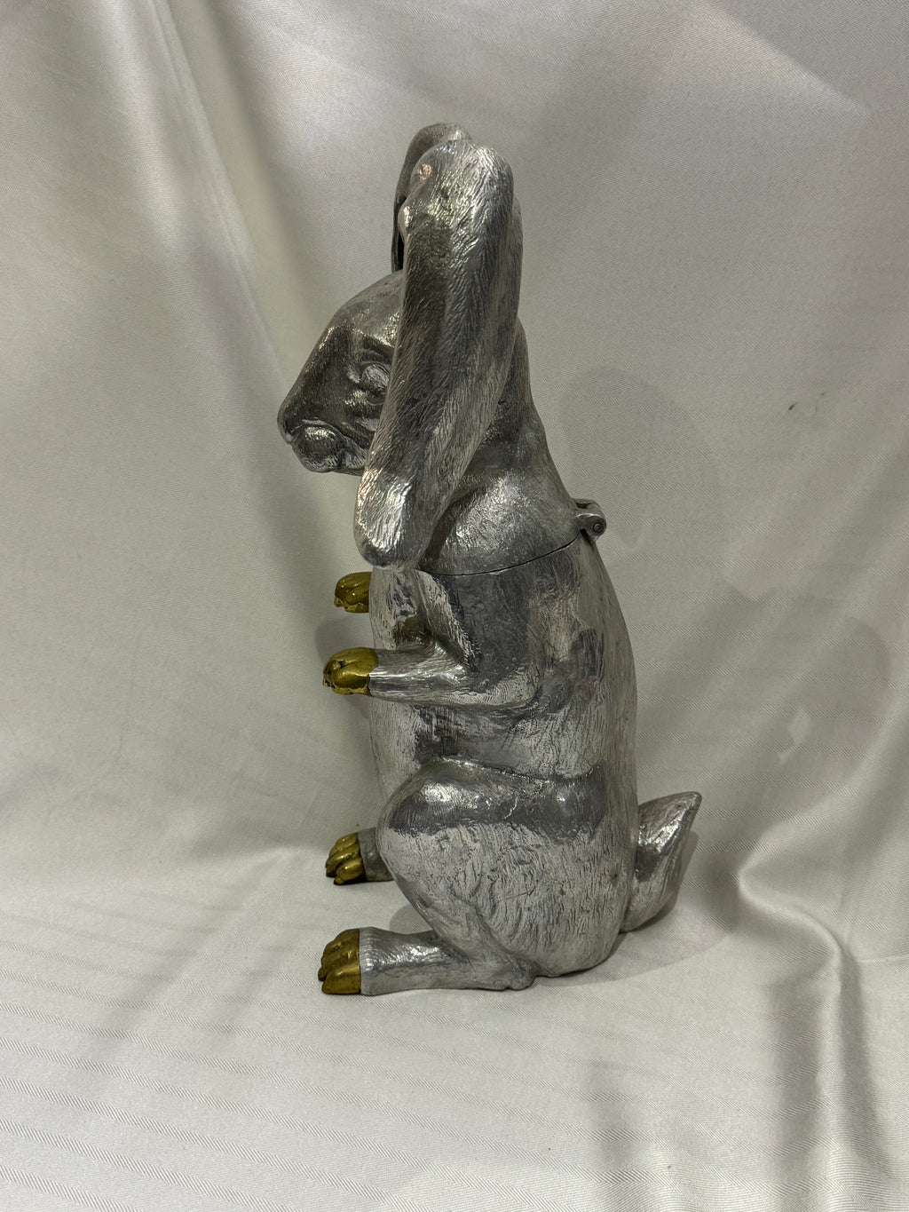 Vintage Rabbit Ice Bucket & Wine Cooler by Arthur Court, 1986