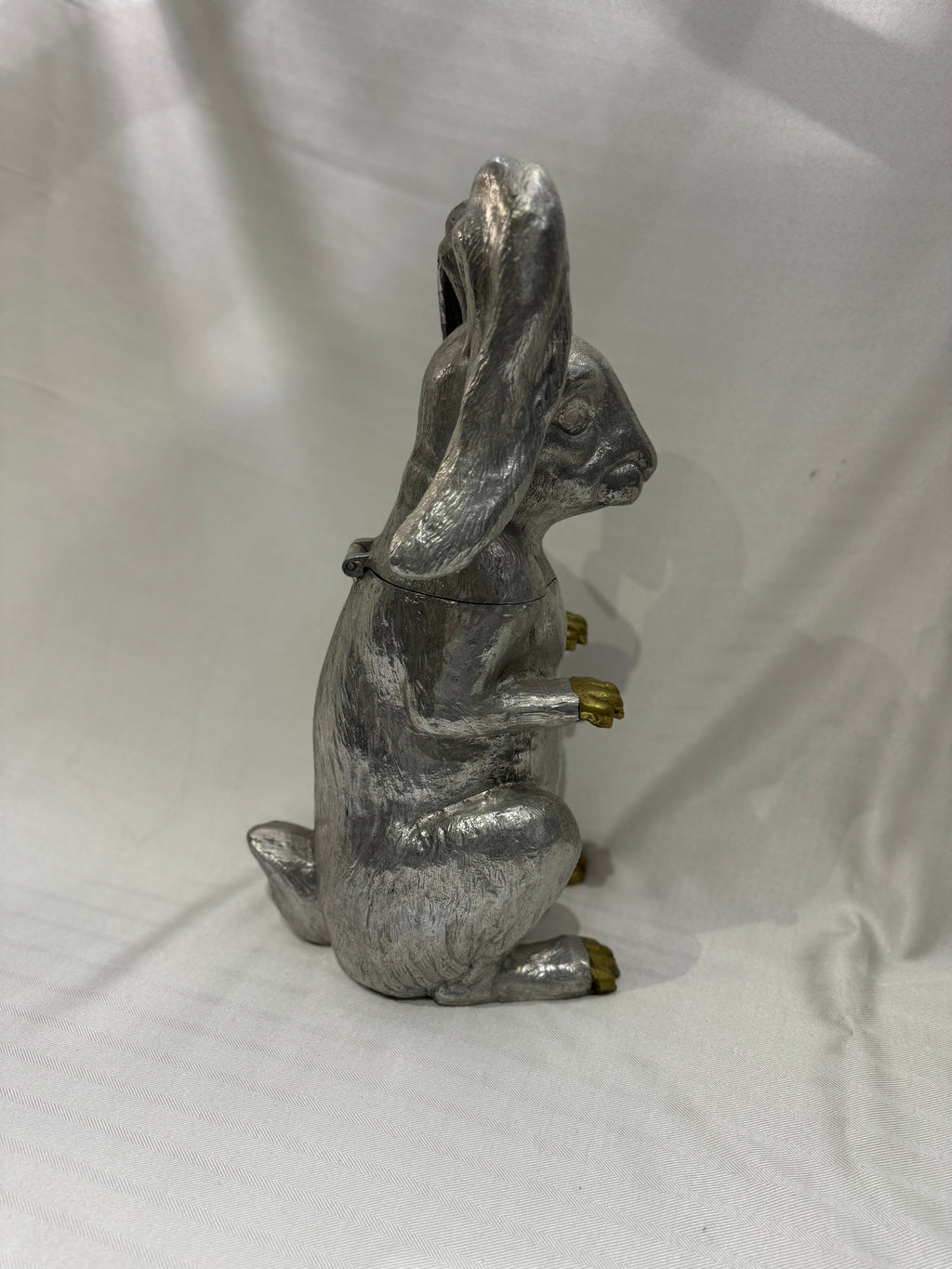 Vintage Rabbit Ice Bucket & Wine Cooler by Arthur Court, 1986