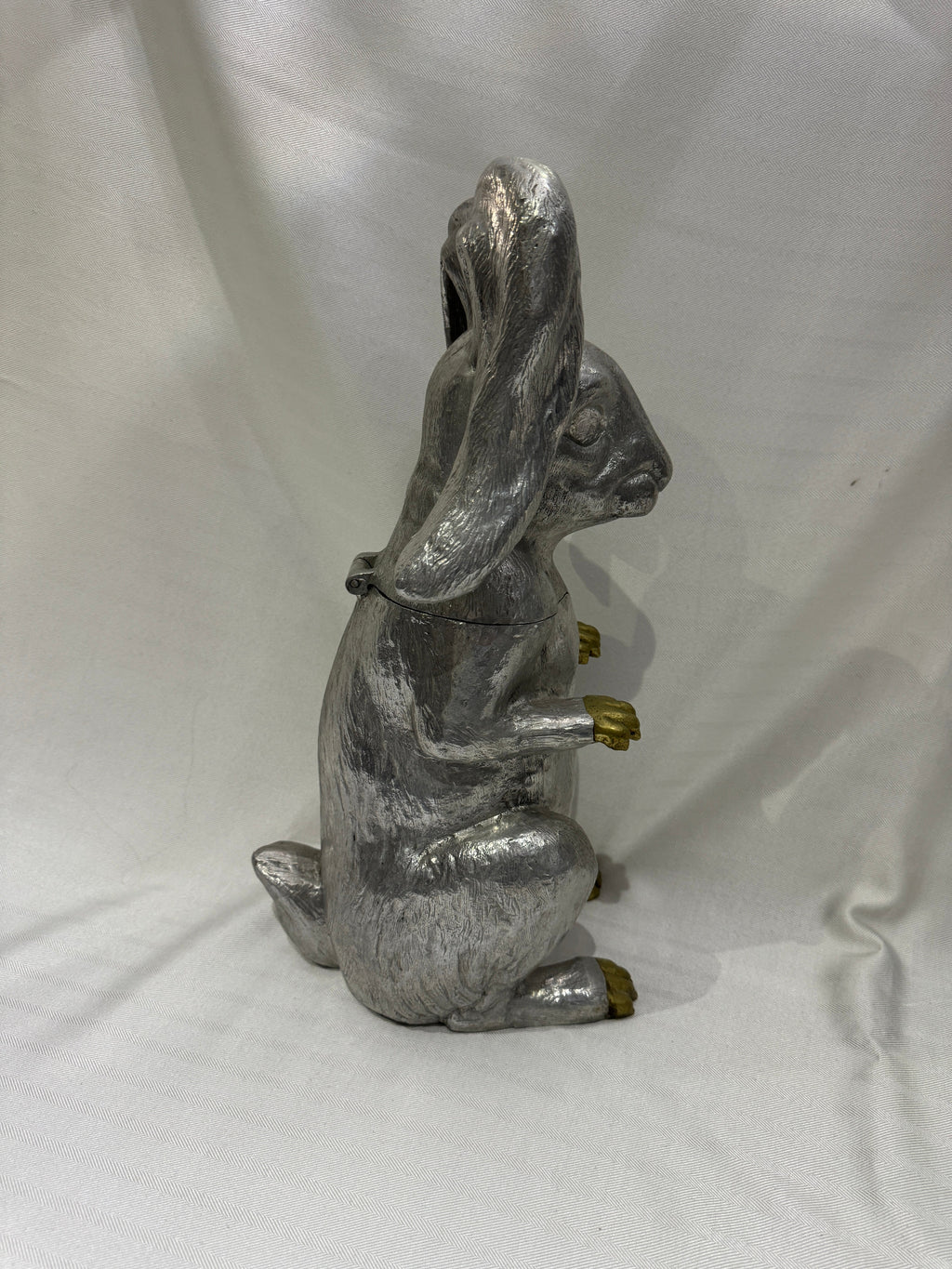 Vintage Rabbit Ice Bucket & Wine Cooler by Arthur Court, 1986
