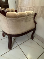 Kimball Victorian Mahogany Parlor Chair - Gentleman's Chair
