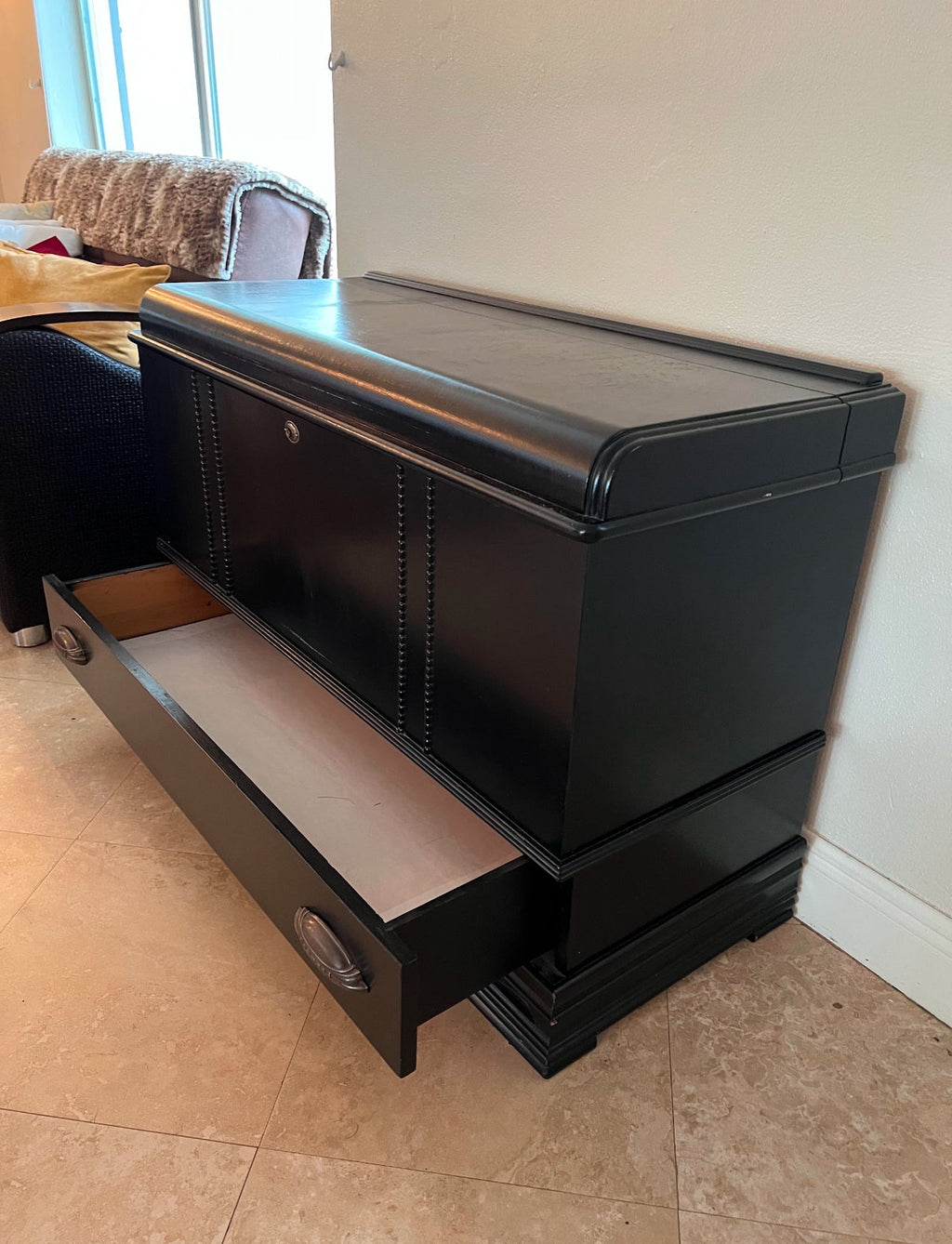 Vintage Storage Hope Chest, Blanket Chest Trunk