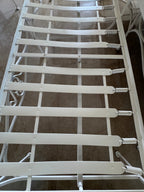 1970s Palm Beach Regency Wrought Iron Patio Set - Sofa and 2 Arm Chairs