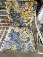 1970s Palm Beach Regency Wrought Iron Patio Set - Sofa and 2 Arm Chairs