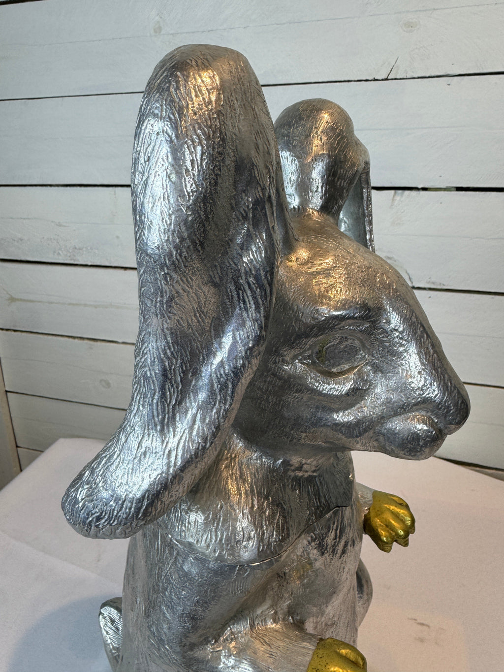 Vintage Rabbit Ice Bucket & Wine Cooler by Arthur Court, 1986