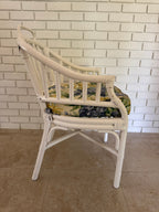 Vintage 1960s Maguire Style Rattan Arm Chair