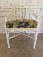 Vintage 1960s Maguire Style Rattan Arm Chair